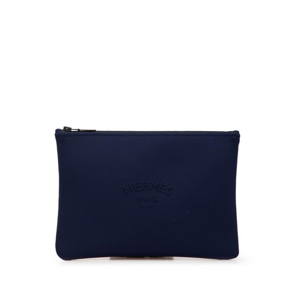 HERMES Navy Pouch - Picture 1 of 6